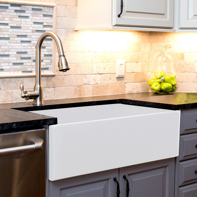 Nantucket Sinks Cape 36” x 19” Farmhouse/Apron Kitchen Sink & Reviews ...